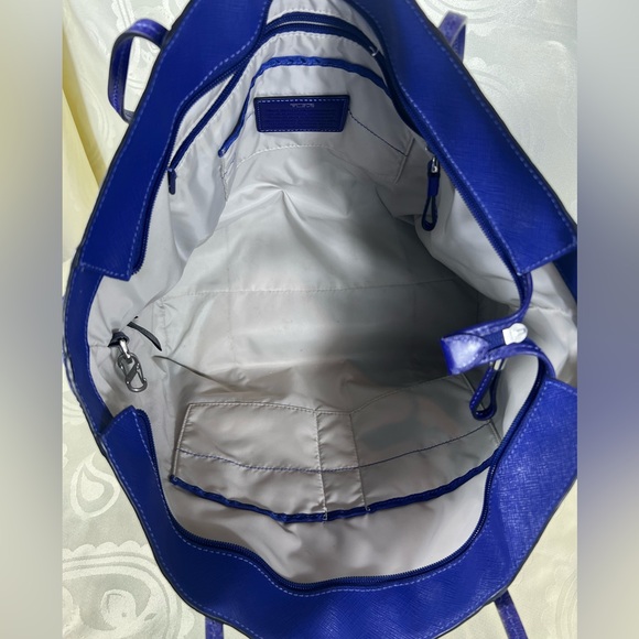 Tumi Cobalt Saffiano Tote - Picture 12 of 15